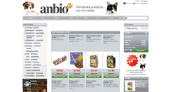 Desktop Screenshot of anbio.cz