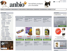 Tablet Screenshot of anbio.cz